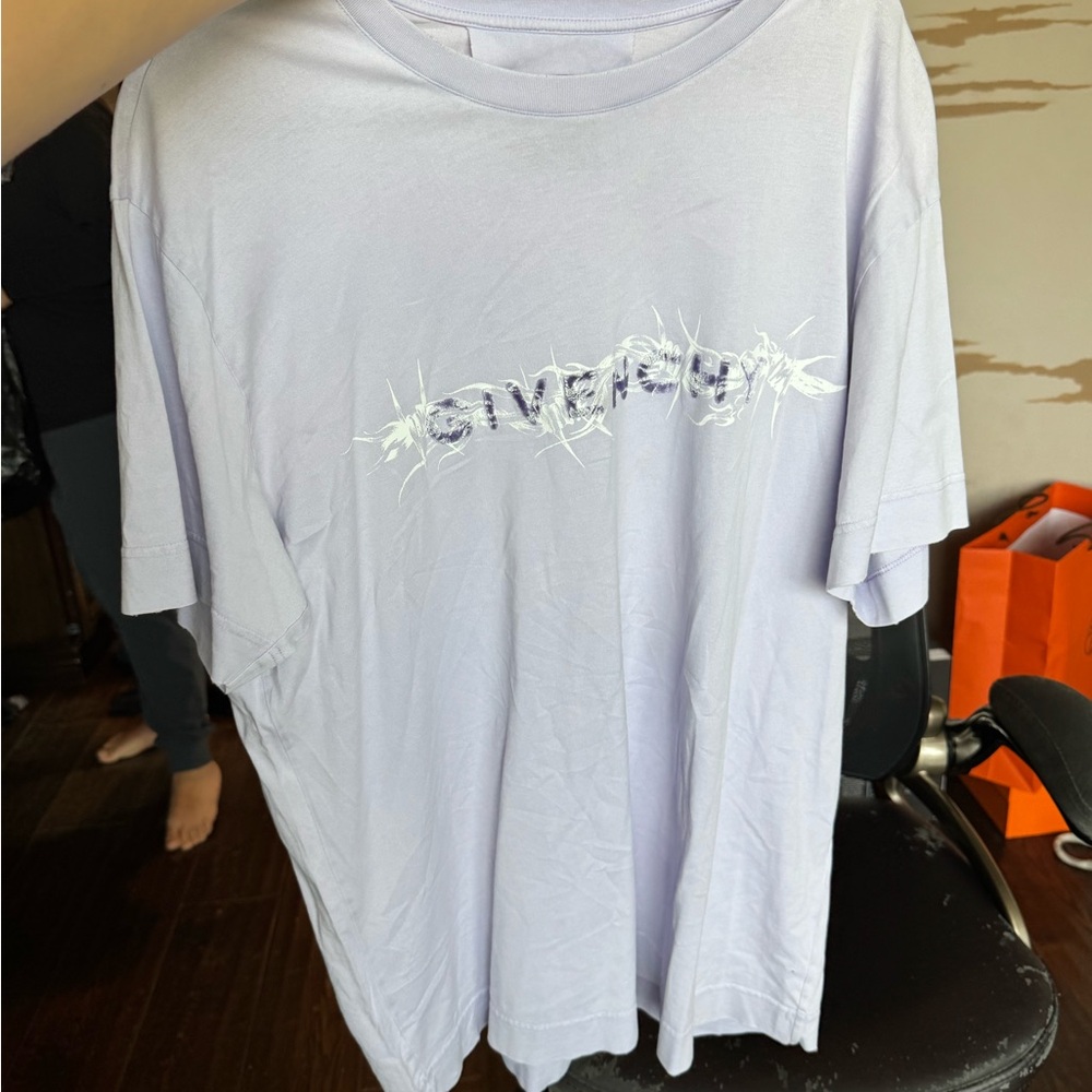 Givenchy lavender Graphic Tee